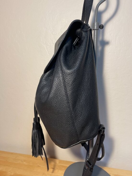 butter soft leather backpack Latico Leathers Explorer Laptop Crafted from high Dark Butter Backpack – thehadakishop